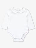 Ruffle butts Peter Pan collar onesie