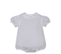 Baby Sen Ruffle Sleeve Piped Collar Bubble