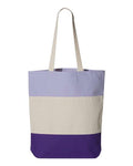 Tri-Color Tote Bag