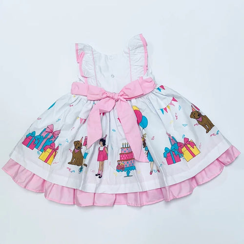 Birthday Border Hazel Dress