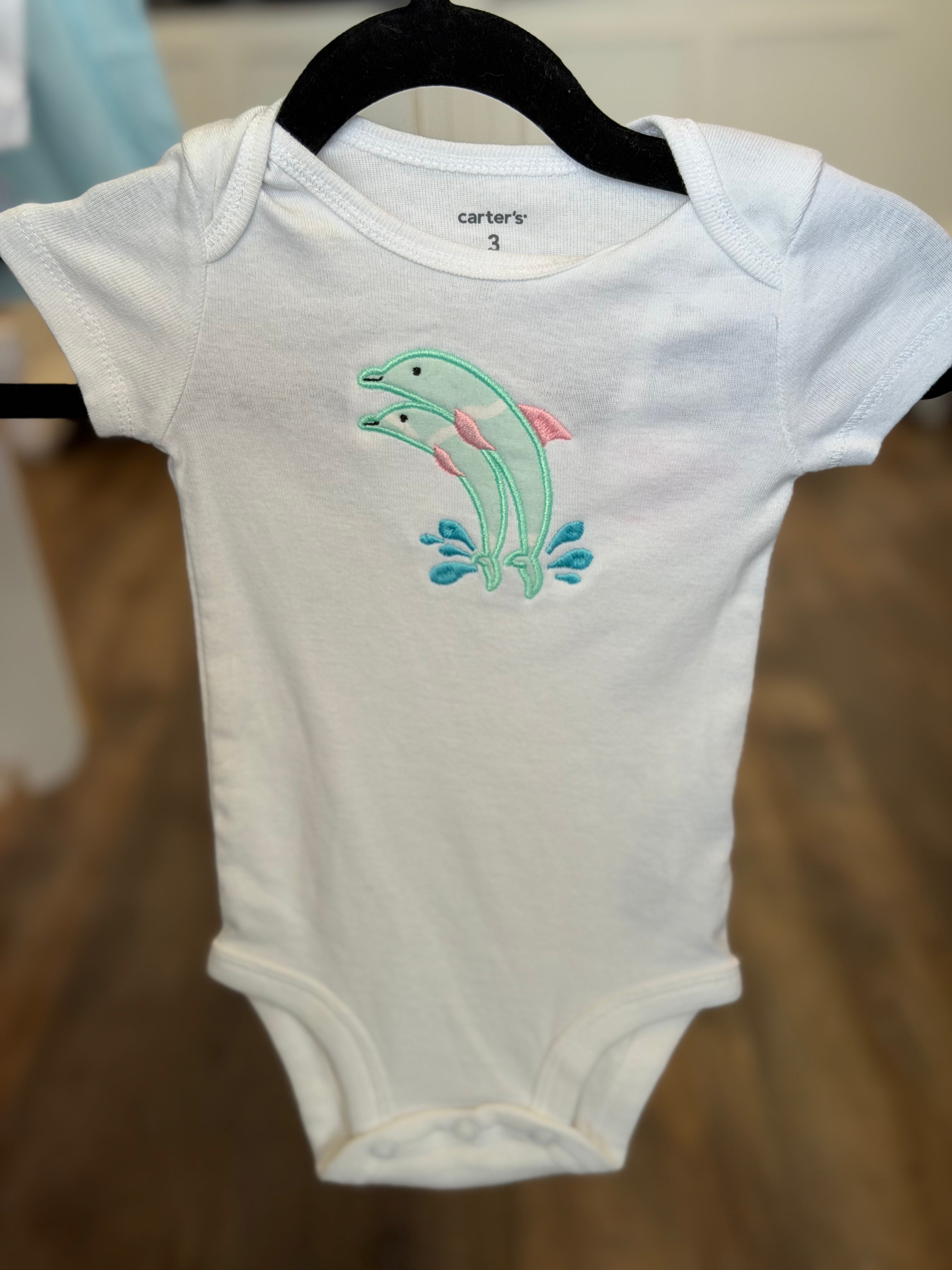 Embroidered Onesie