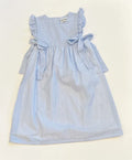 Seersucker Side Tie Dress