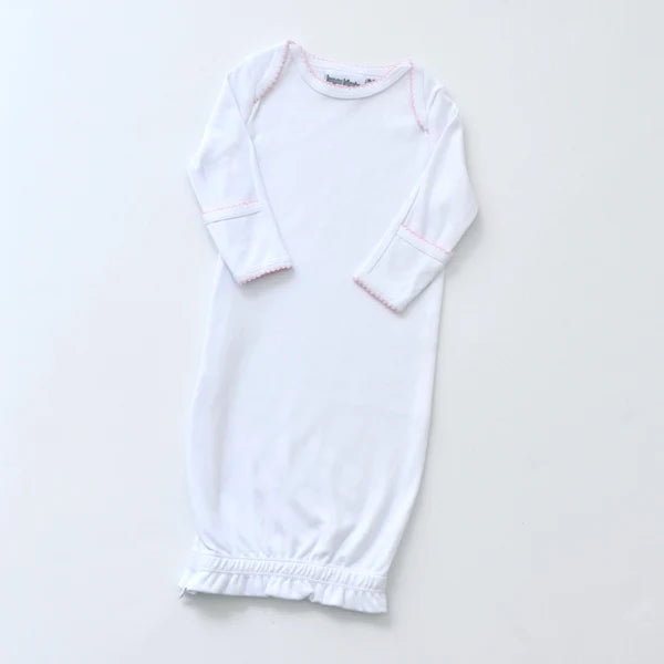 Picot Trim Gown